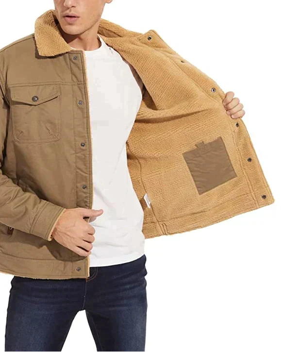 primecuration | Veste bomber homme avec doublure chaude et style moderne