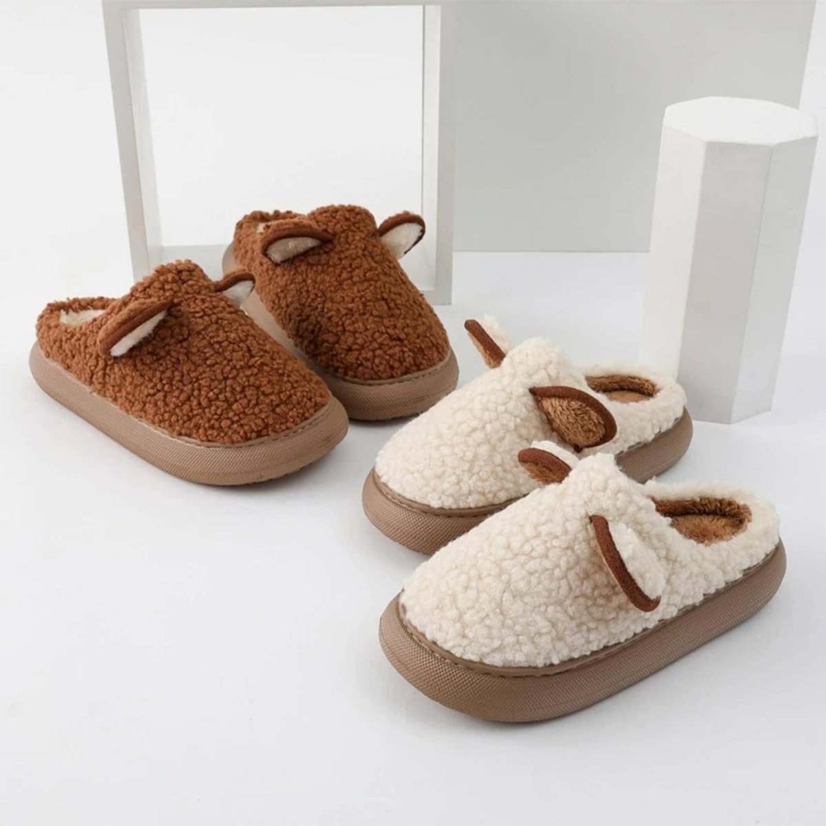 primecuration | Chaussons chauds et confortables en laine pour femmes