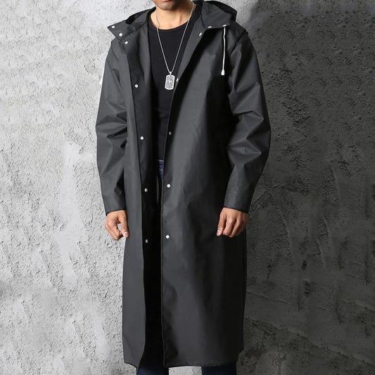 primecuration | Veste de pluie homme avec capuche - Imperméable