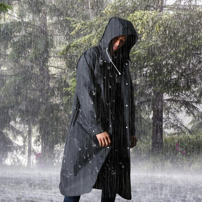 primecuration | Veste de pluie avec capuche  - Imperméable et légère