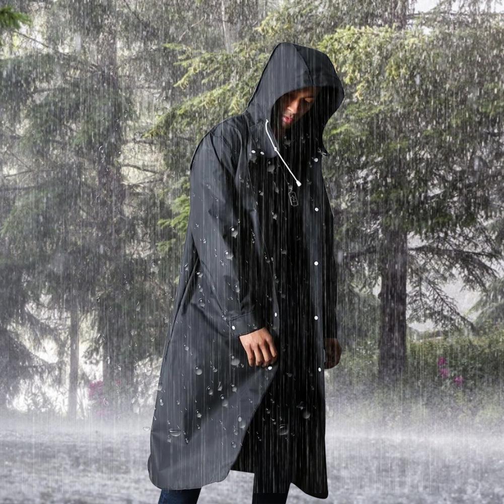 primecuration | Veste de pluie homme avec capuche - Imperméable