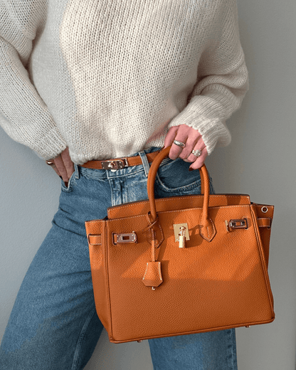 Sac à main  – Sac à main élégant  véritable pour femme